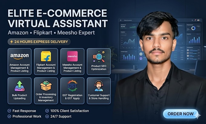 do amazon, flipkart and meesho product listing and SEO