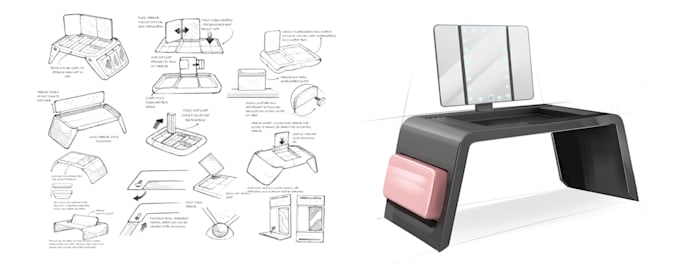 design consumer product prototypes and product visuals using solidworks