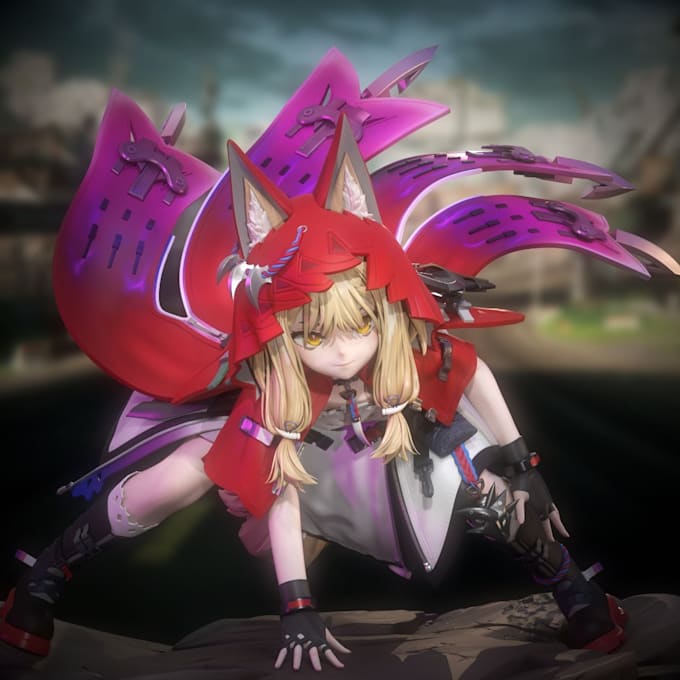 create stylized characters nsfw sfw for 3d printing