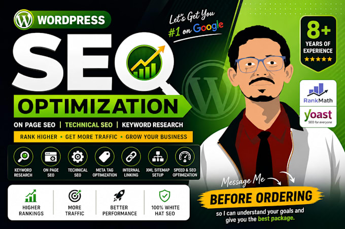 do wordpress on page SEO optimization