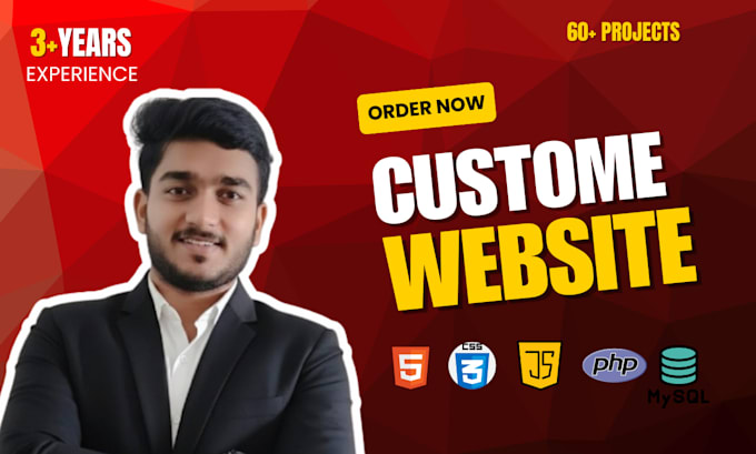 be your full stack web developer with PHP, react, and mysql