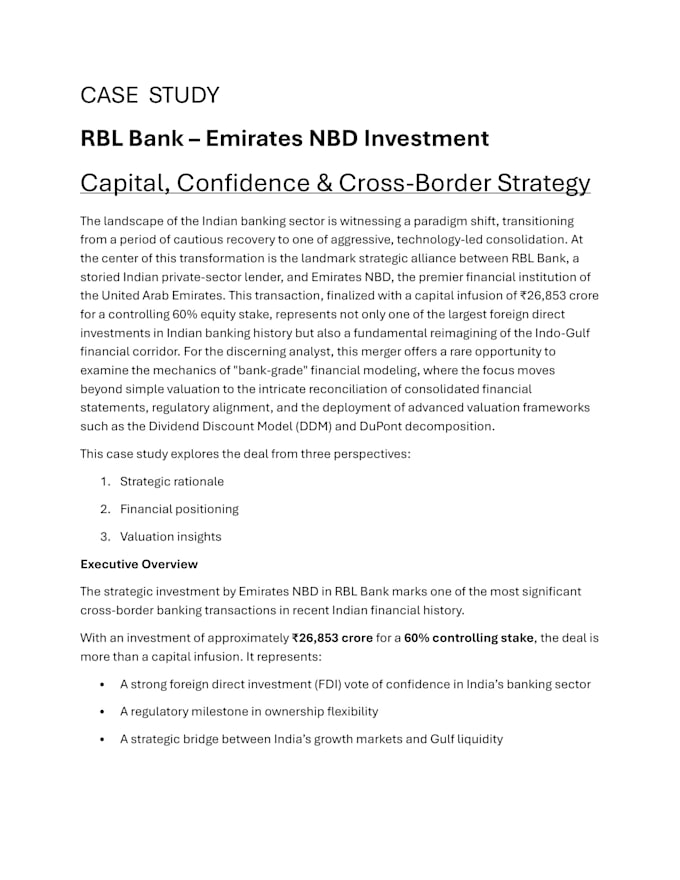 do equity research and financial analysis