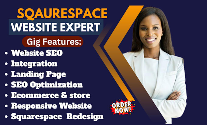 design modern squarespace website, redesign squarespace website expert