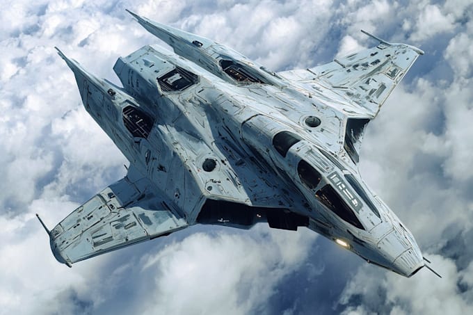 do sci fi spaceship design