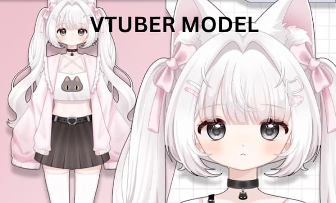 create custom live2d vtuber model and rig anime vtuber avatar