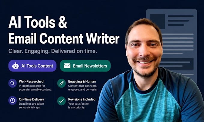write ai tools content and email newsletters for your business