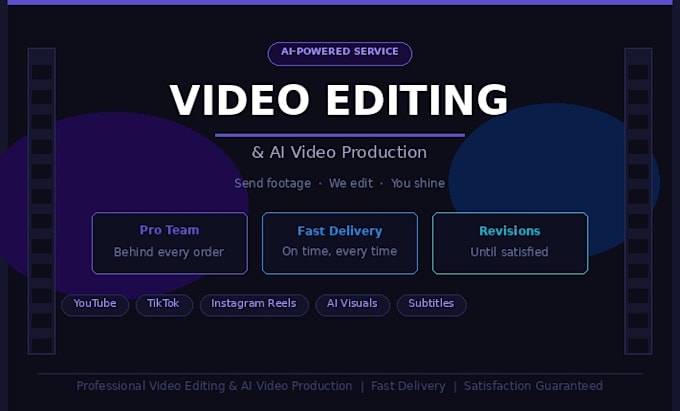 make ai video and video editing