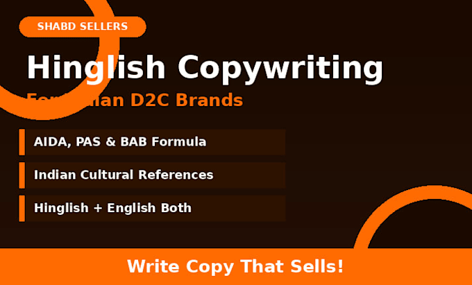 write fun hinglish copywriting for indian d2c brands
