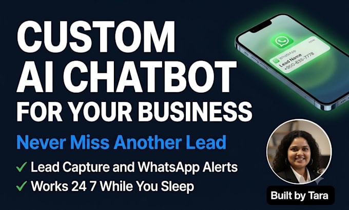 build an ai chatbot that captures leads while you sleep