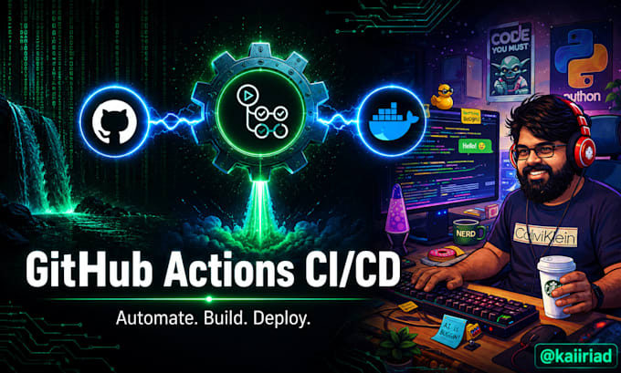 set up a github actions deployment for your application