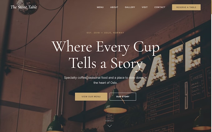 build a professional website for your local business