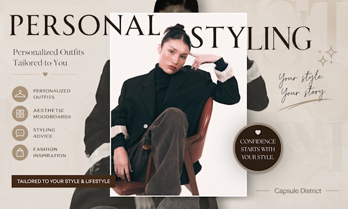 create personalized outfits based on your style and body type