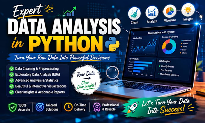 be your expert data analyst in  python