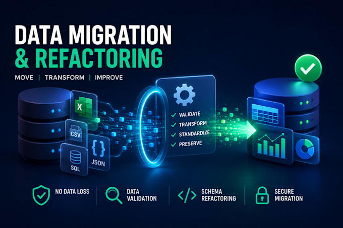 migrate and format your data for migration between platforms