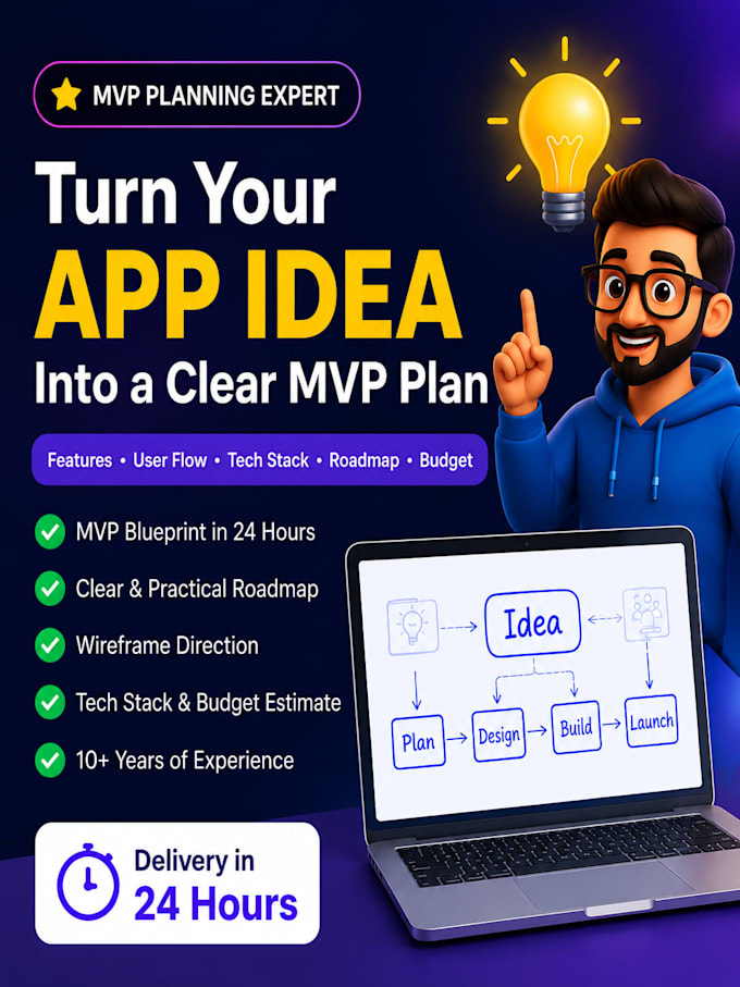 turn your app idea into a clickable mvp concept in 24 hours