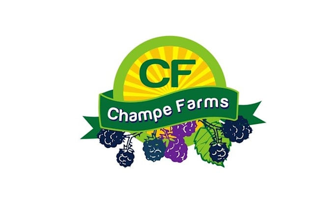 create durable traditional logo for champ farms
