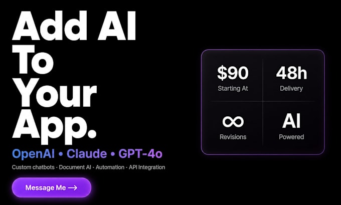 build python ai automation, openai chatbot, web scraping bot and api integration