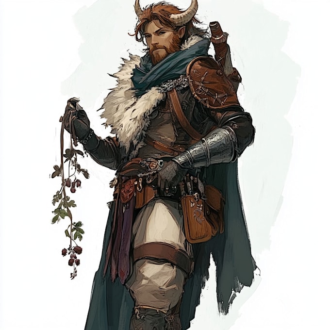 make a dnd art or dnd character art