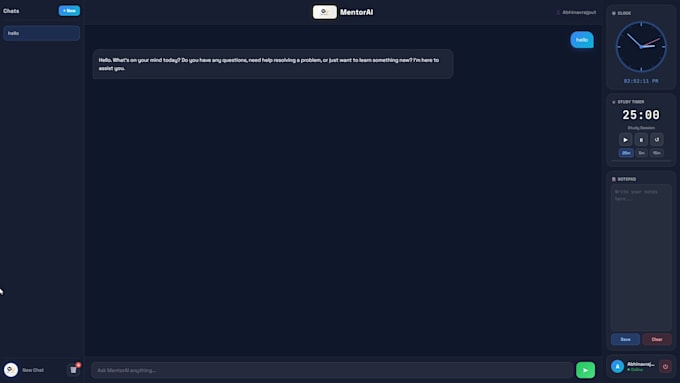 build an ai powered web application