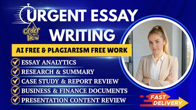 urgent essay writing, edit case study, report, research and summary, apa paper