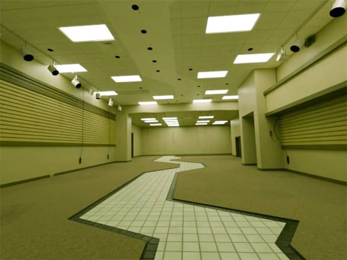 create 3d liminal horror and interior environments