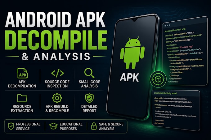 decompile and analyze android apk files