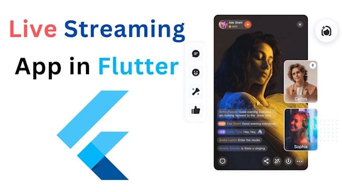 develop bigo app, twitch live app, live streaming app, tiktok clone app