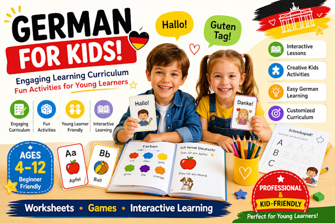 create engaging german learning curriculum kids activities for young learners
