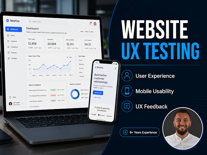 test your website usability and user experience