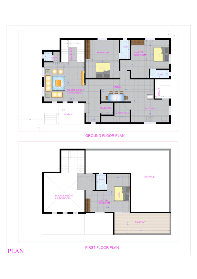 architectural and 2d planning