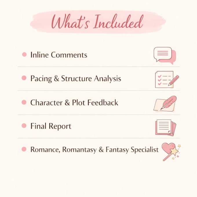 professionally beta read romance, fantasy and romantasy