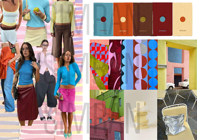 create professional fashion moodboards and trend boards