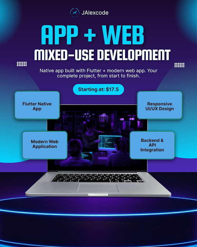 build a full stack mobile app plus web platform