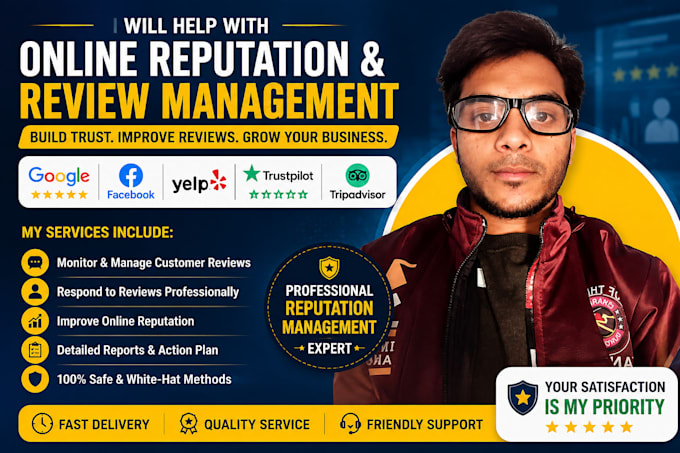 help with online reputation and customer feedback management
