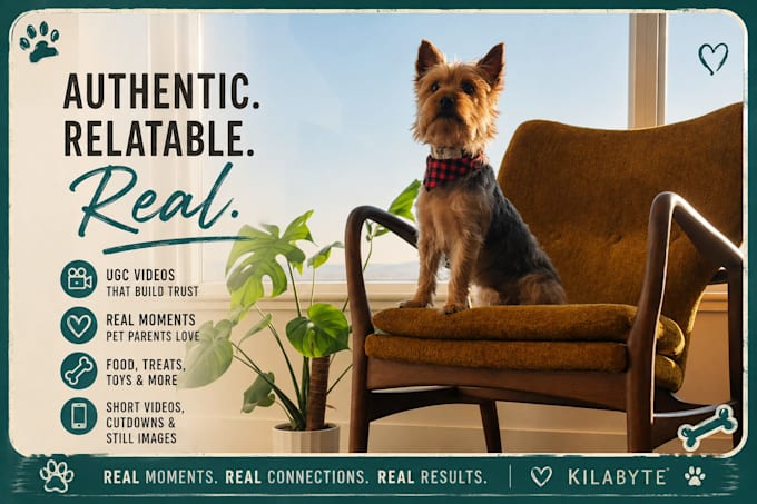 create authentic pet ugc videos for your brand