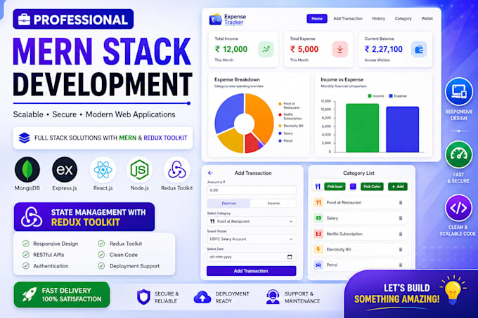 build modern full stack mern web applications