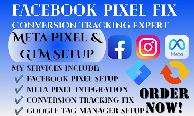 fix facebook ads pixel setup conversion tracking meta pixel gtm fb advertising
