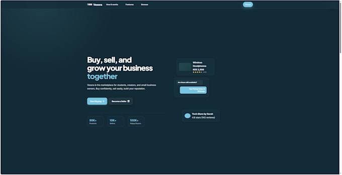 design responsive landing pages in HTML CSS and javascript