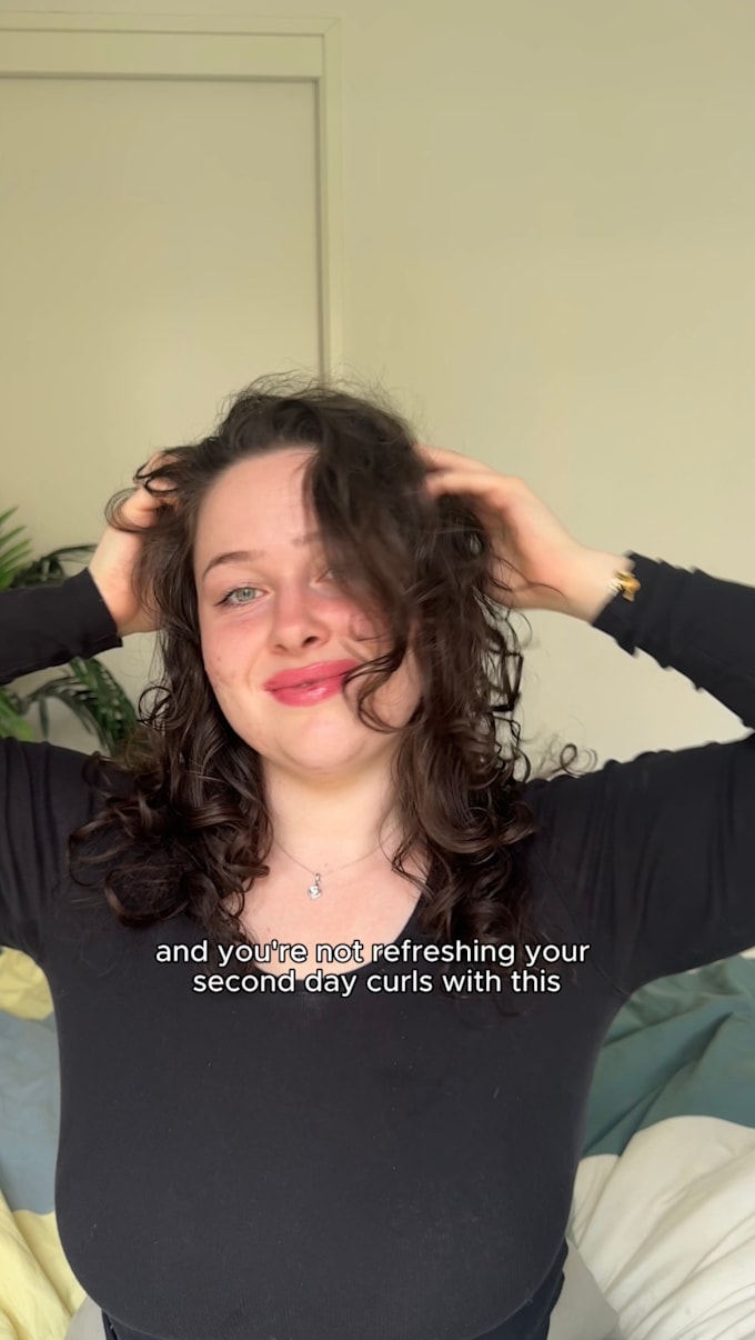 create curly hair ugc videos for haircare brands