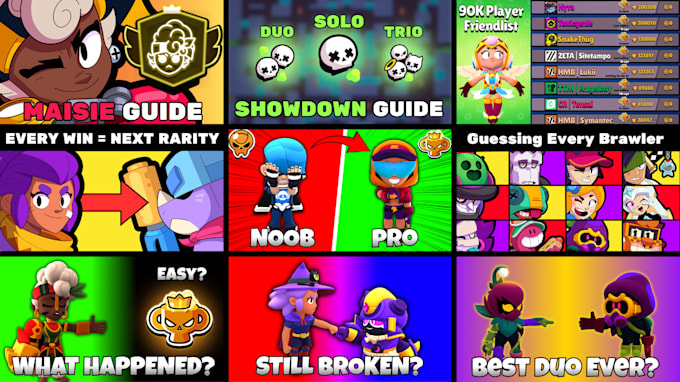 make a thumbnail for a brawl stars video