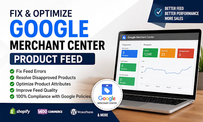 fix and optimize product feed for google merchant center fix product feed errors