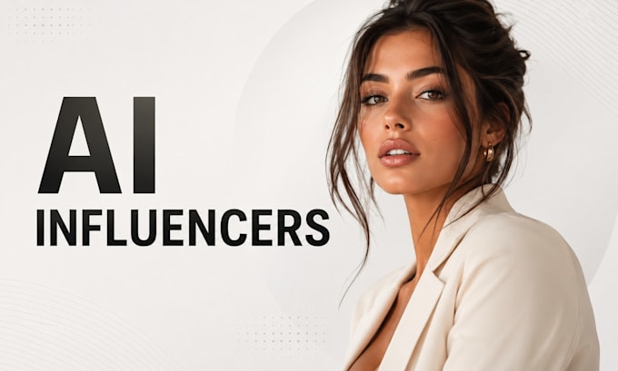 create a consistent ai influencer, virtual model and brand ambassador