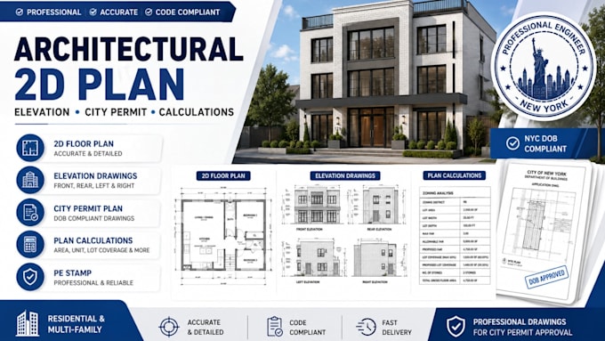 architectural 2d floor plans elevation city permit plans colorado texas pe stamp