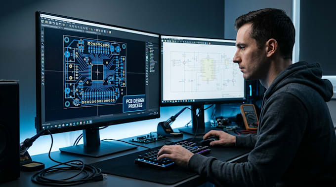 design embedded nrf52840 macroled smartpatch pcb