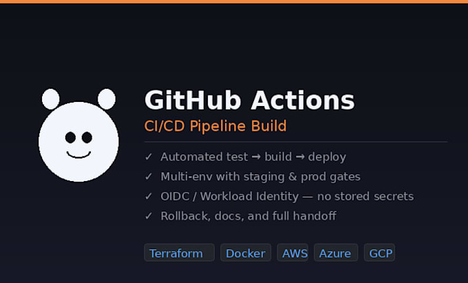 build your github actions ci cd deploy pipeline