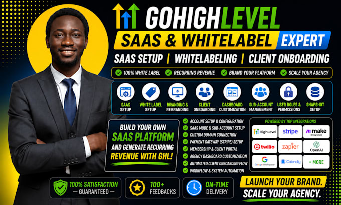 ghl client onboarding ghl whitelabel ghl saas setup ghl dashboard customization
