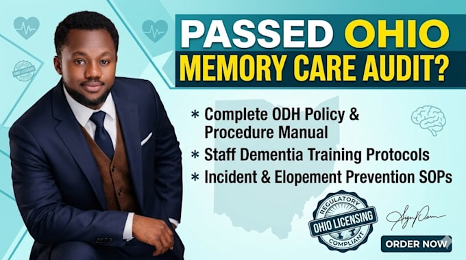 draft ohio residential care facility memory care policies for odh licensing