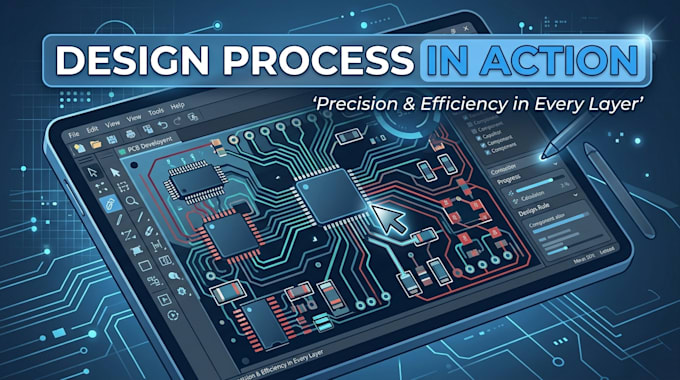 design advanced smartpatch pcb with embedded hardware