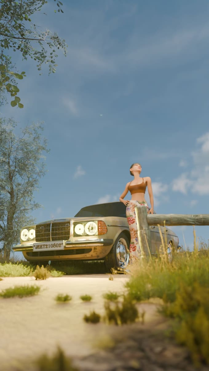design stunning 3d environments and cgi animations