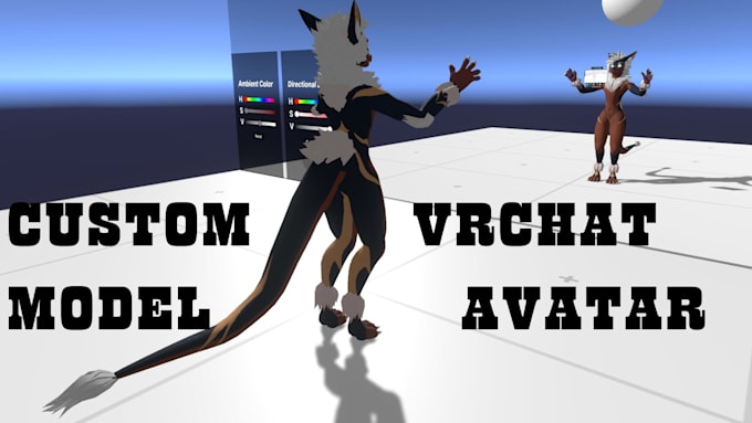 custom vrchat avatar nsfw vtuber 3d character 3d charater model vrc commission